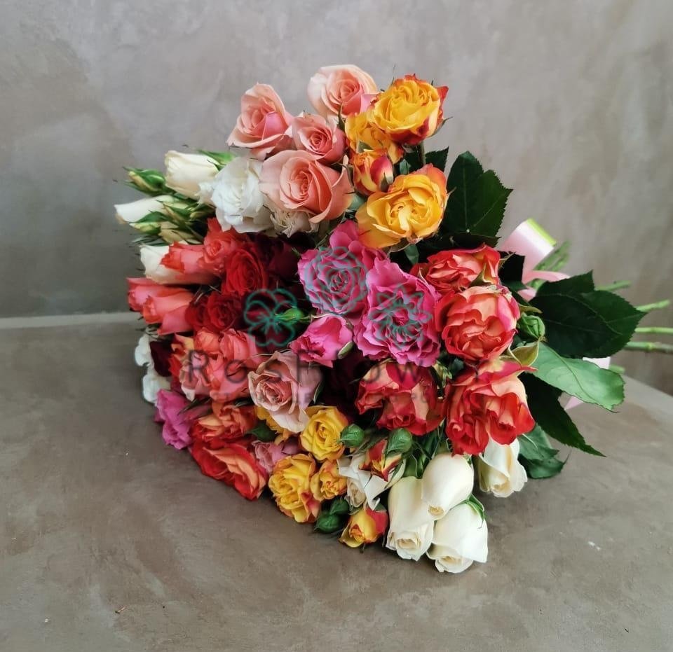 Букет цветов из: Розы в Сюмси