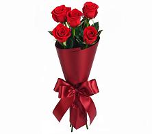 Букет 5 Красных роз Эдлесс Лав в Сюмси
