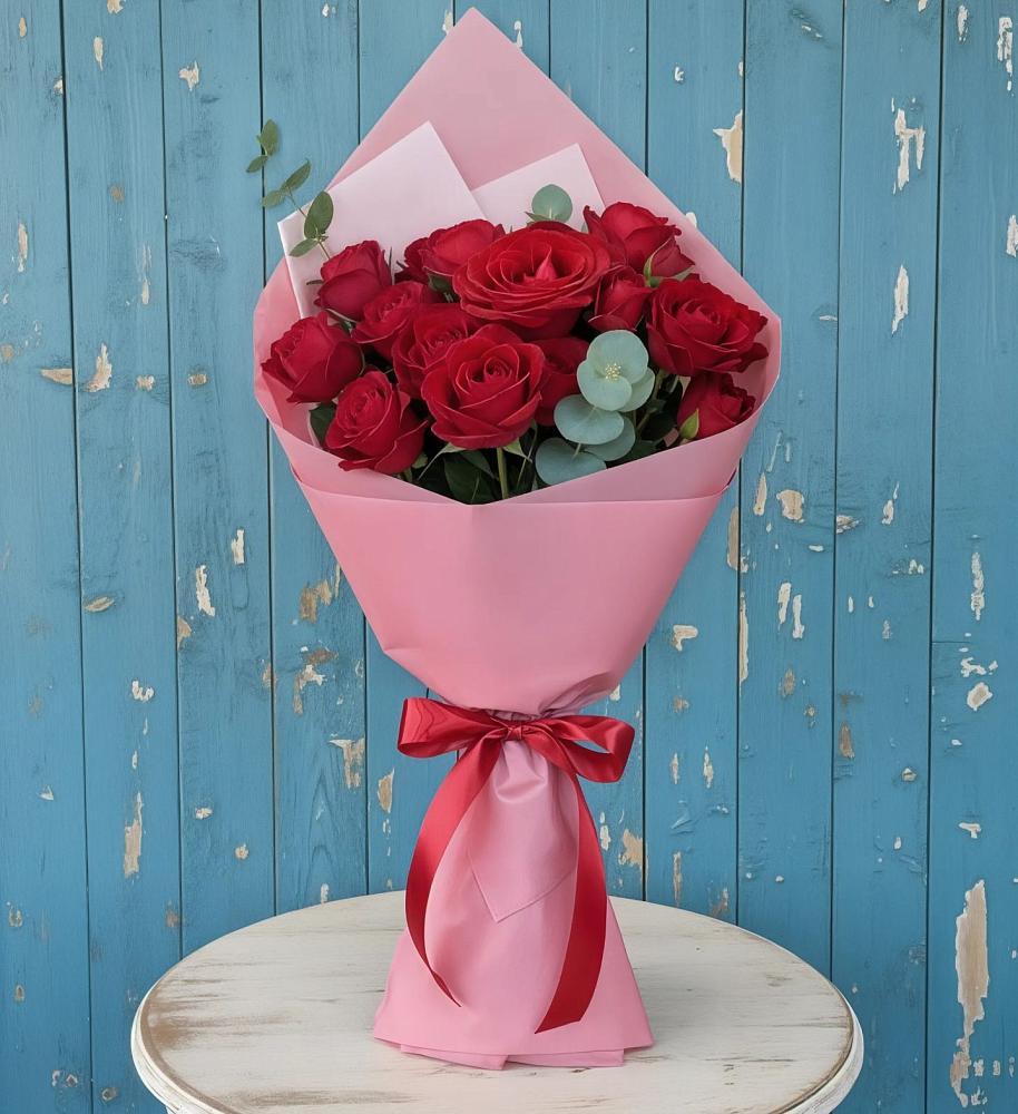 Букет цветов из: Розы в Сюмси