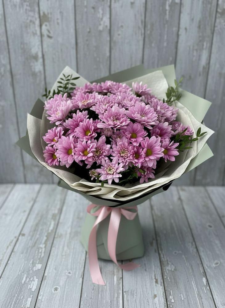 Букет цветов из: Хризантемы в Сюмси