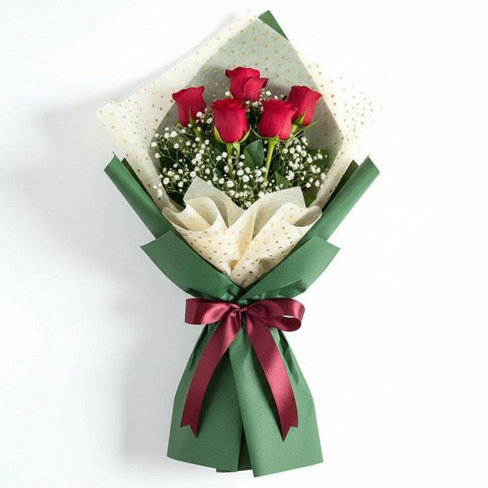 Букет цветов из: Розы в Сюмси