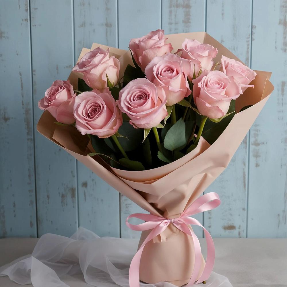 Букет цветов из: Розы в Сюмси