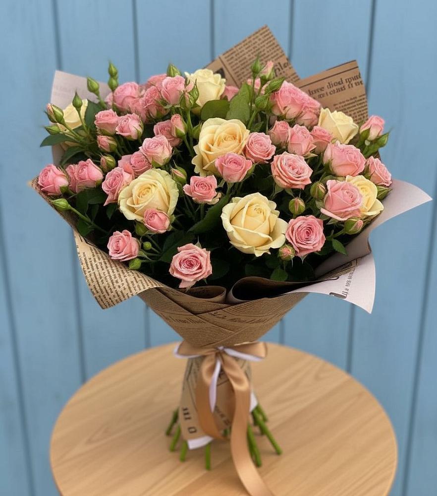 Букет цветов из: Розы в Сюмси