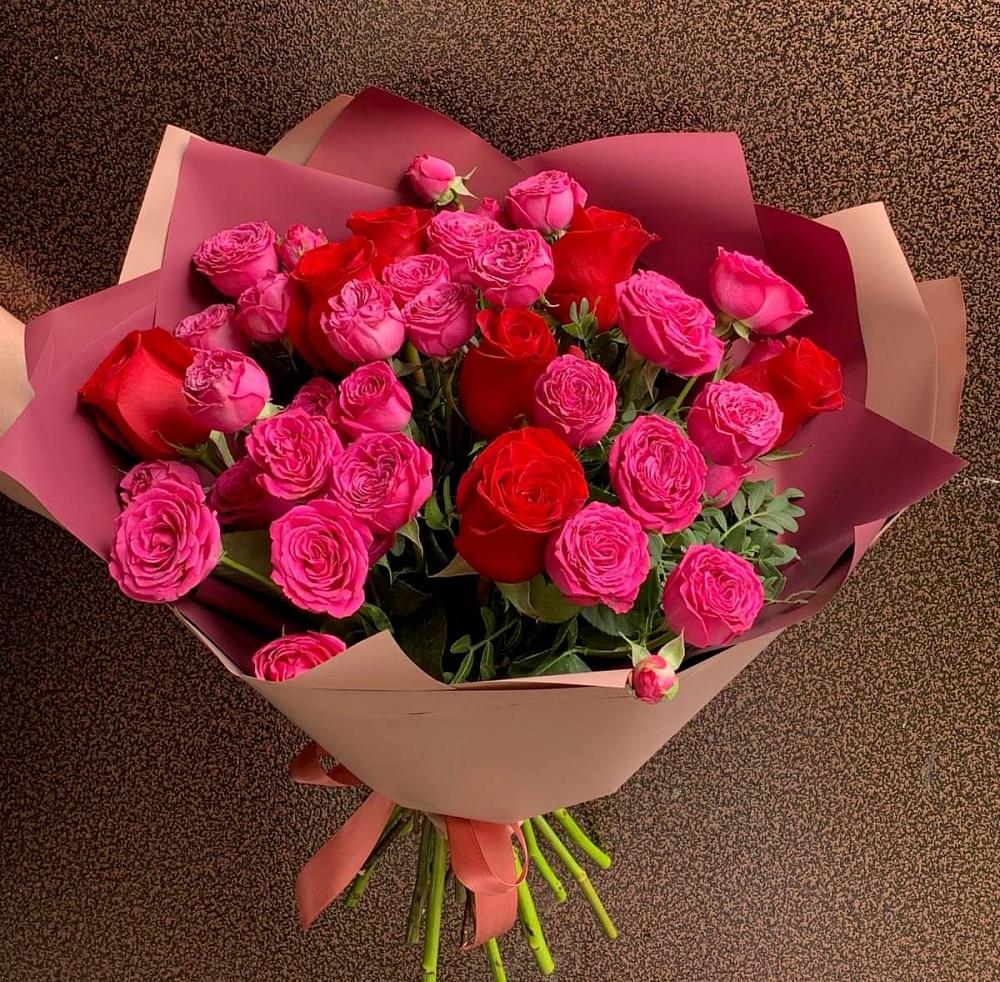 Букет В объятьях нежности в Сюмси