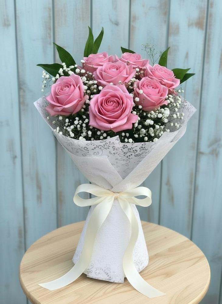 Букет цветов из: Розы в Сюмси