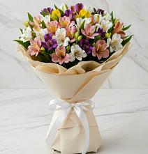 Букет цветов из:  Альстромерии в Сюмси