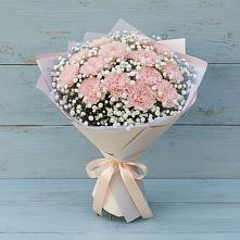 Букет цветов из:  Гвоздики в Сюмси