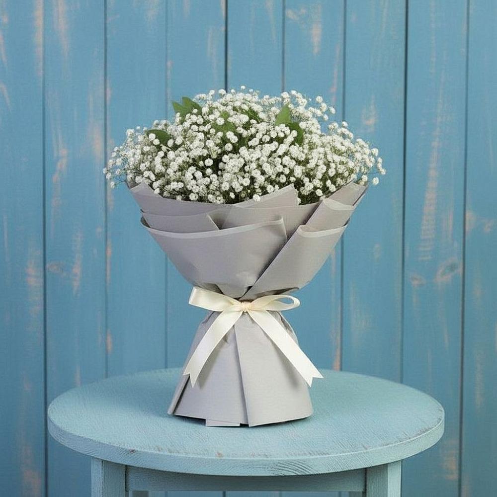 Букет цветов из: Гипсофила в Сюмси