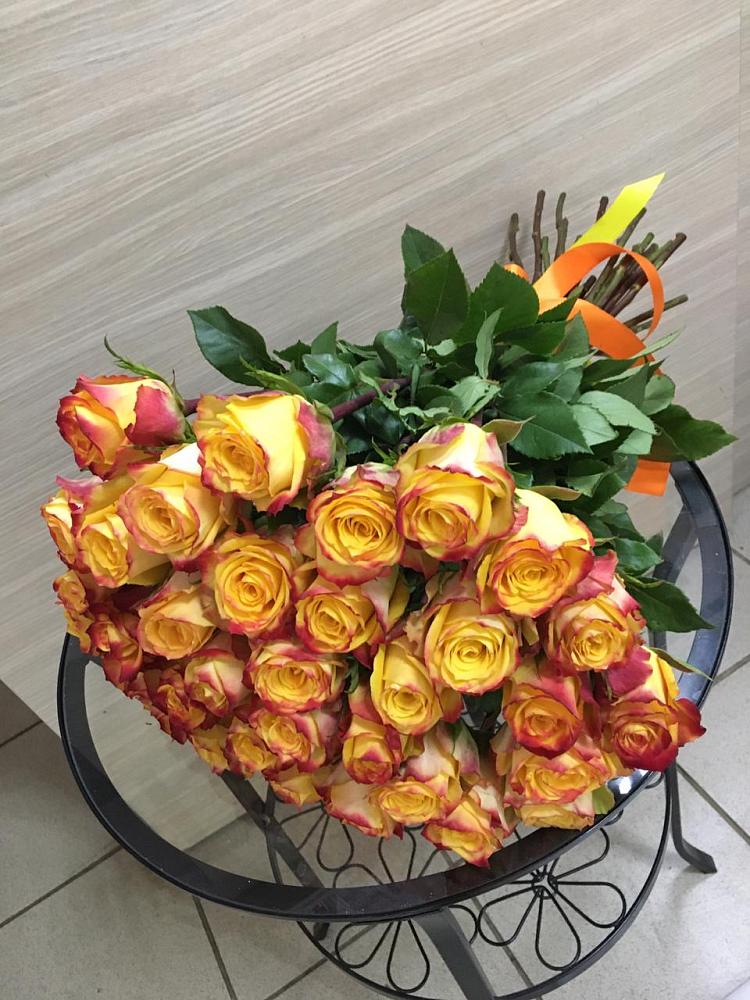 Букет Желтые розы в Сюмси