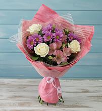 Букет цветов из:  Герберы в Сюмси