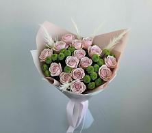 Букет цветов из:  Розы и Хризантемы в Сюмси