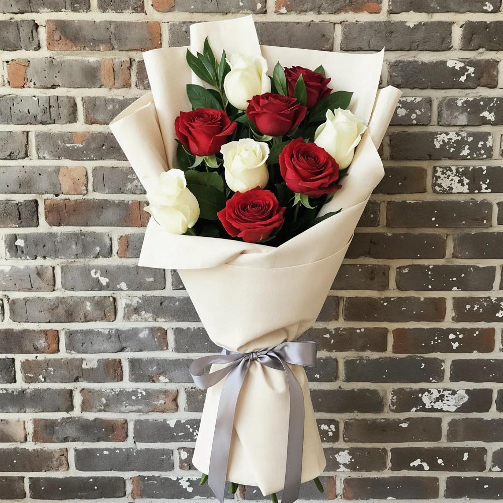 Букет цветов из: Розы в Сюмси