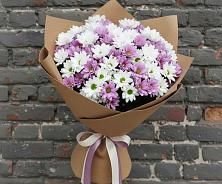 Букет цветов из:  Хризантемы #REPLACE_PRED# Сюмси