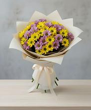 Букет цветов из:  Хризантемы в Сюмси
