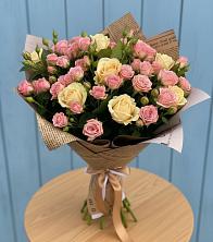 Букет цветов из:  Розы в Сюмси