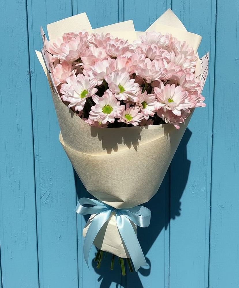 Букет цветов из: Хризантемы в Сюмси