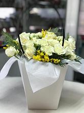 Цветочная композиция из Розы  в Сюмси