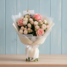 Букет цветов из:  Розы в Сюмси