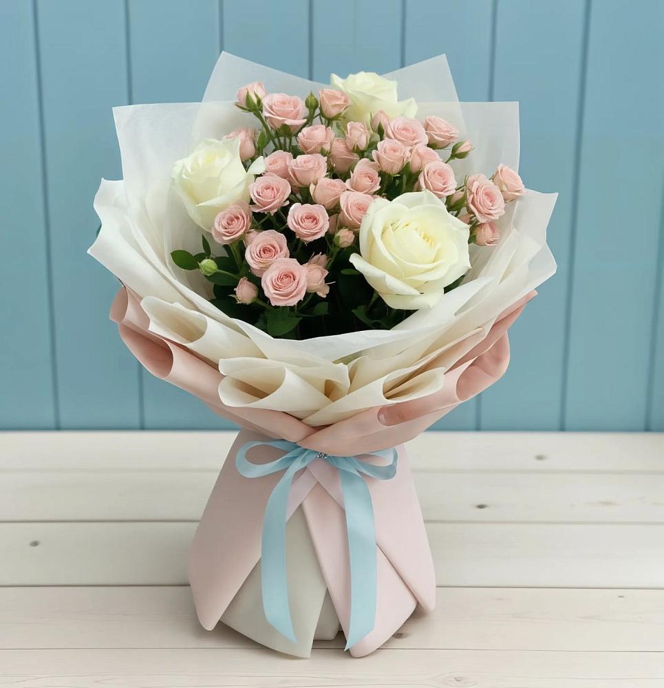 Букет цветов из: Розы в Сюмси