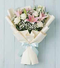 Букет цветов из:  Лилии в Сюмси