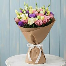 Букет цветов из:  Лизиантусы в Сюмси